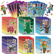 Minecraft Make a Face Activity Sticker Sheets (12pc)