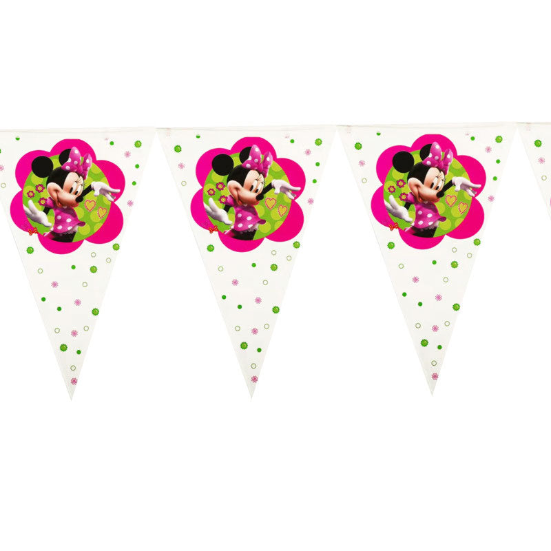 Minnie Cafe Flag Banner