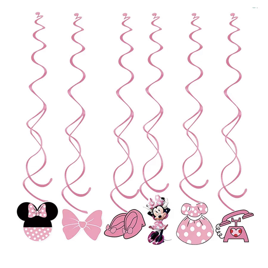 Minnie Pink Party Swirl Decoration