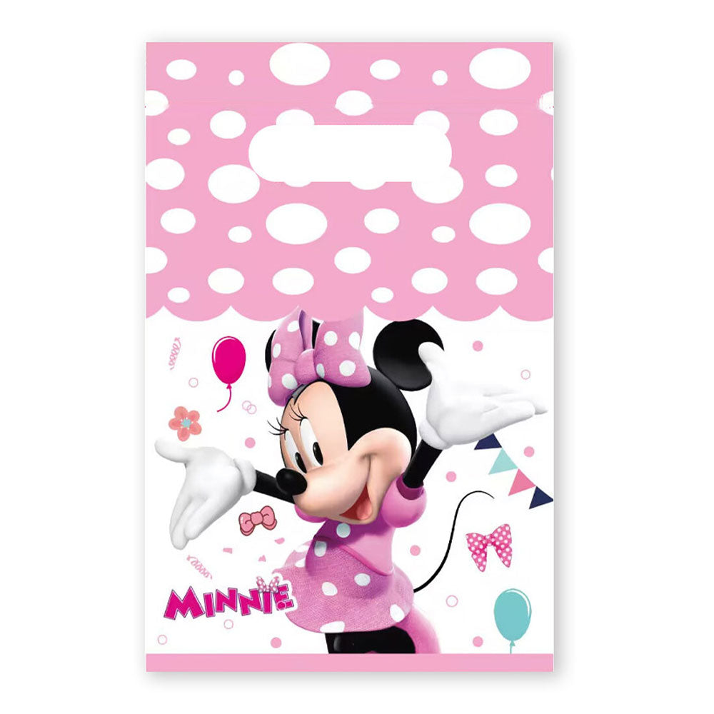 Pink Minnie Mouse Treat 
Bags for party favors.