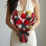 Everlasting Classic Red Rose Preserved Flower Bouquet