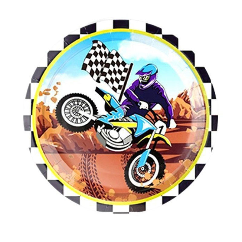 MotoCross Party Plates
