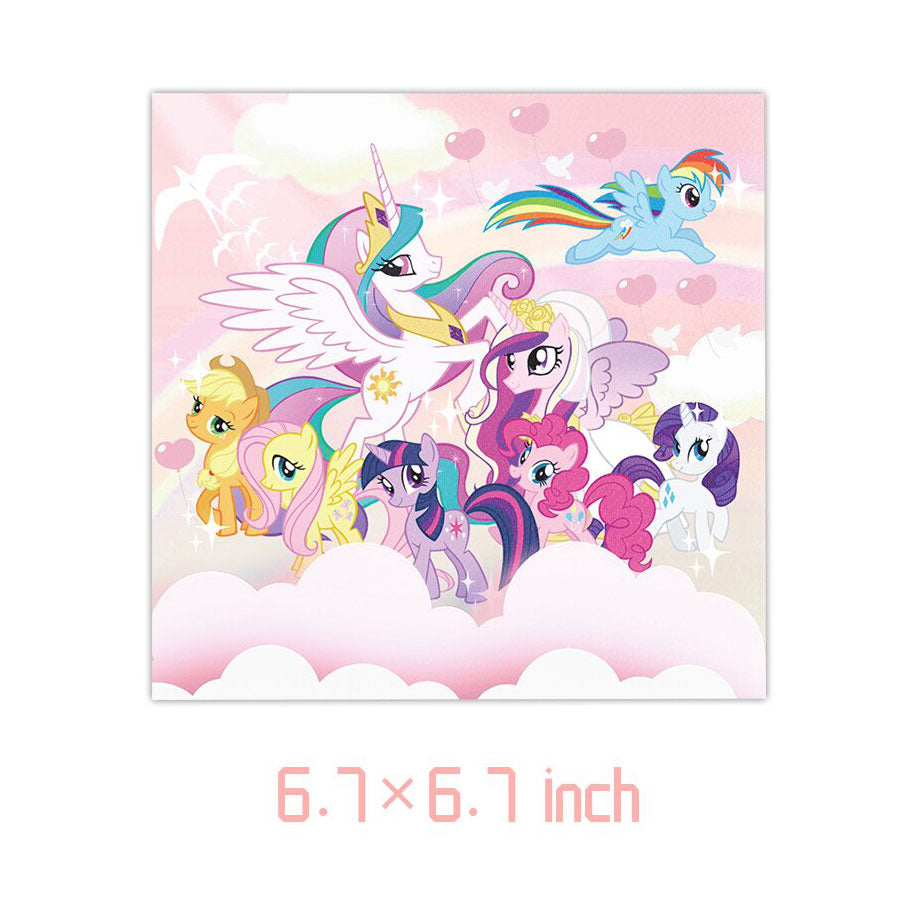 My Little Pony Magicland Party Napkins are lovely and cute!