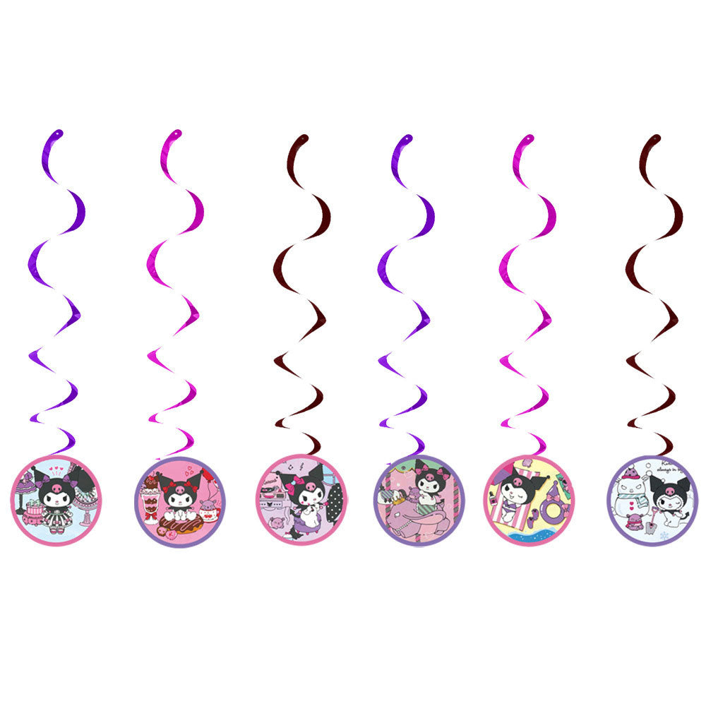 Kuromi Party Swirl Decoration