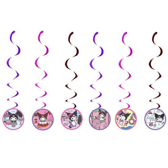 Kuromi Party Swirl Decoration