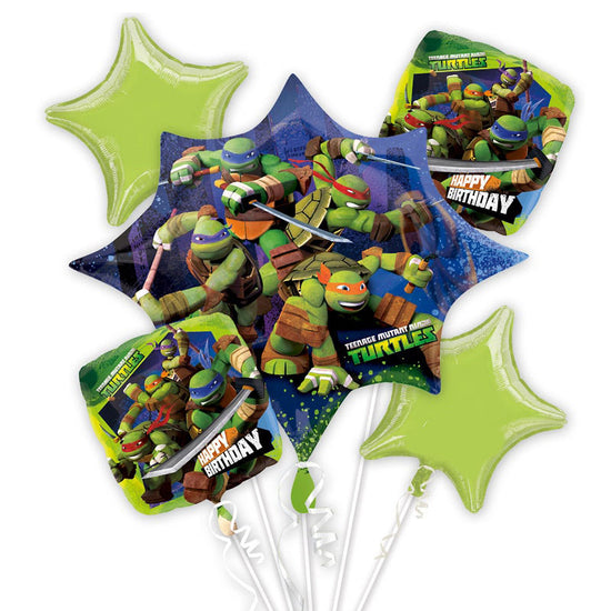 Ninja Turtles Action Birthday Balloon Bouquet!