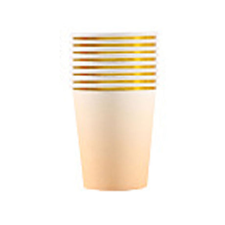 Orange Ombre party cups