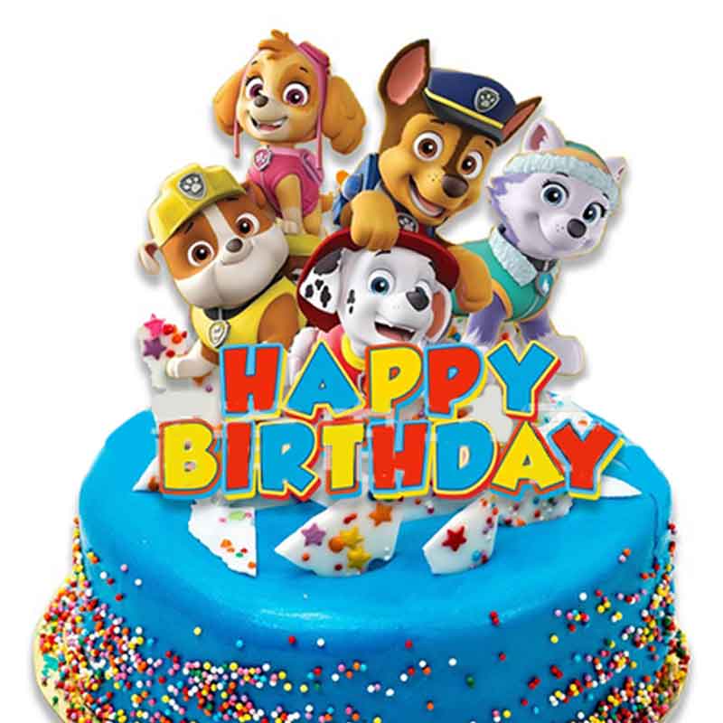 Paw Patrol Cake Topper