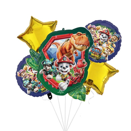 Paw Patrol Dino Movie theme balloon bouquet, don't miss out!
