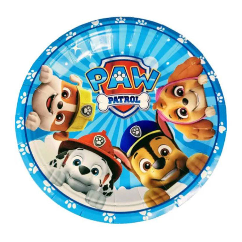 Paw Patrol Gang Paper Plates