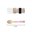Wooden Disposable Party Spoons (Pink)