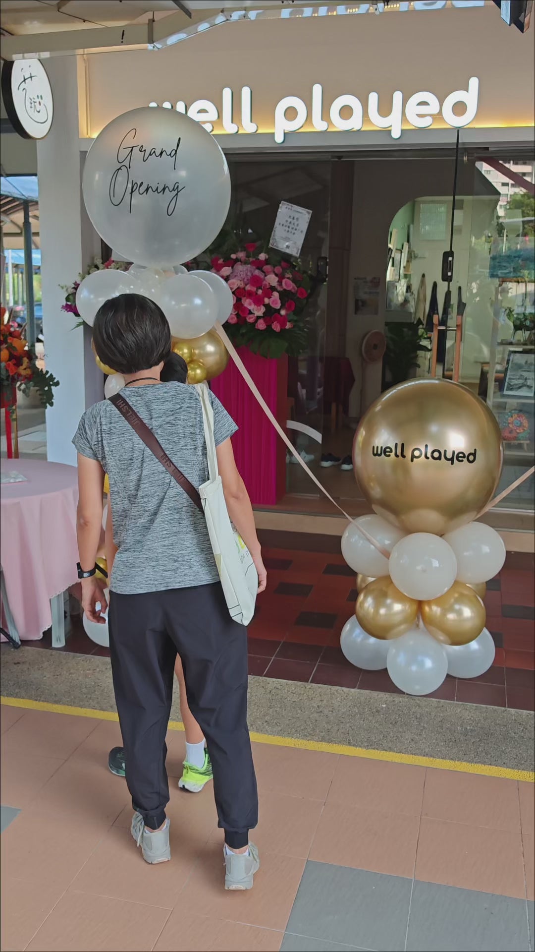 Corporate Opening Burst Balloon Set