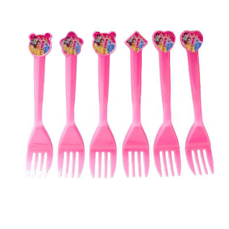 Enjoy your birthday party meal with a nice set of cutlery.  Fun cutlery for your party guests. Completes the table setup for the party!  8 pieces per pack