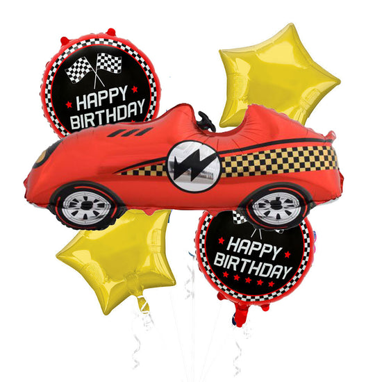 Racing Car Balloon Bouquet