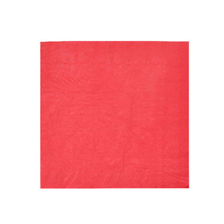 Red Paper Tissue Napkins (20pc)