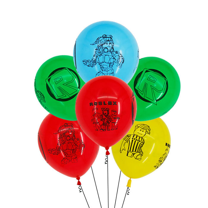 Colourful latex balloons to be filled with helium for great fun and party decoration.
