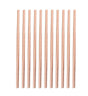 Rose Gold Paper Straws