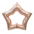 Rose Gold Star Foil Balloon