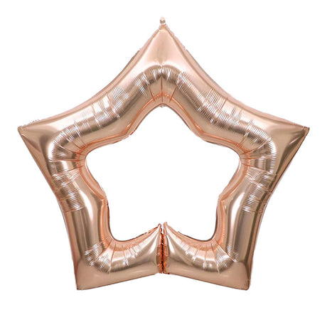 Rose Gold Star Foil Balloon