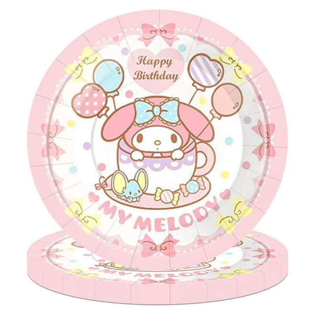My Melody Party Plates