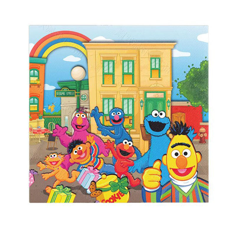 Sesame Street Sunny Day Party Napkins