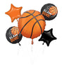 Slam Dunk Basketball balloon bouquet.
