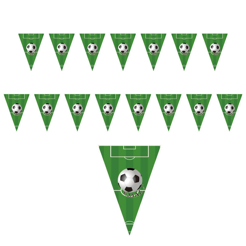 Soccer Goal Flag Banner | Party Shop in Singapore, balloon, Birthday ...