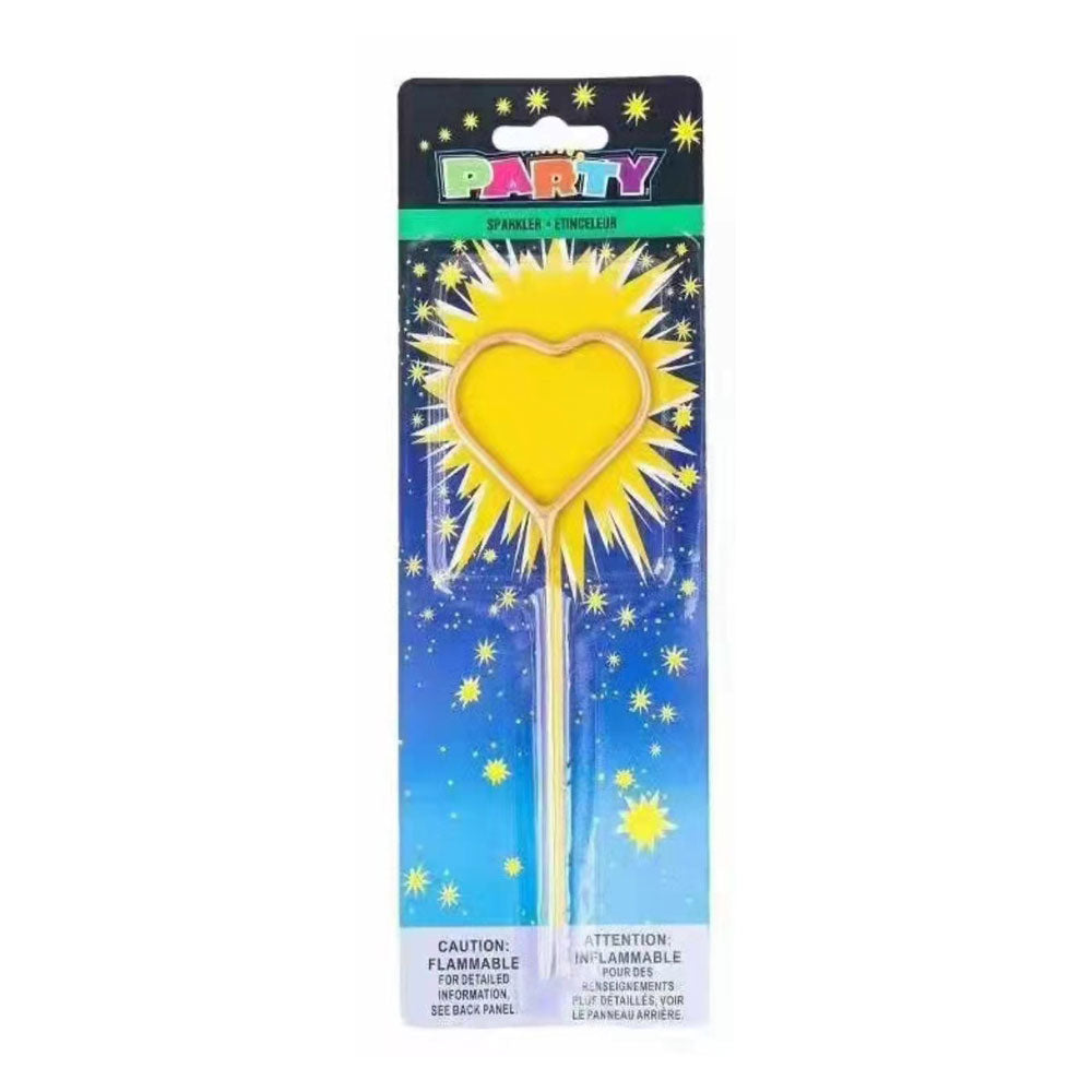 Heart Sparkling Candle