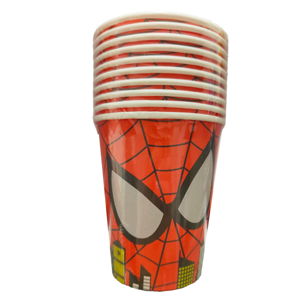 Unleash your inner superhero with our Spiderman Party Cups!