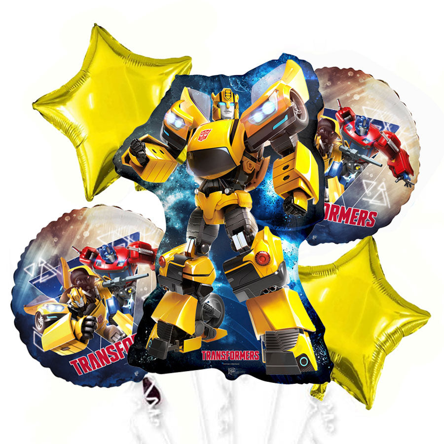 Transformers Bumble Bee Balloon Bouquet