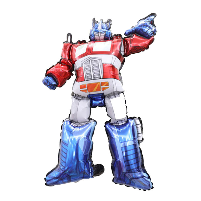 Load image into Gallery viewer, Optimus Prime Air filled balloon for your Transformers Birthday Party Decoration.
