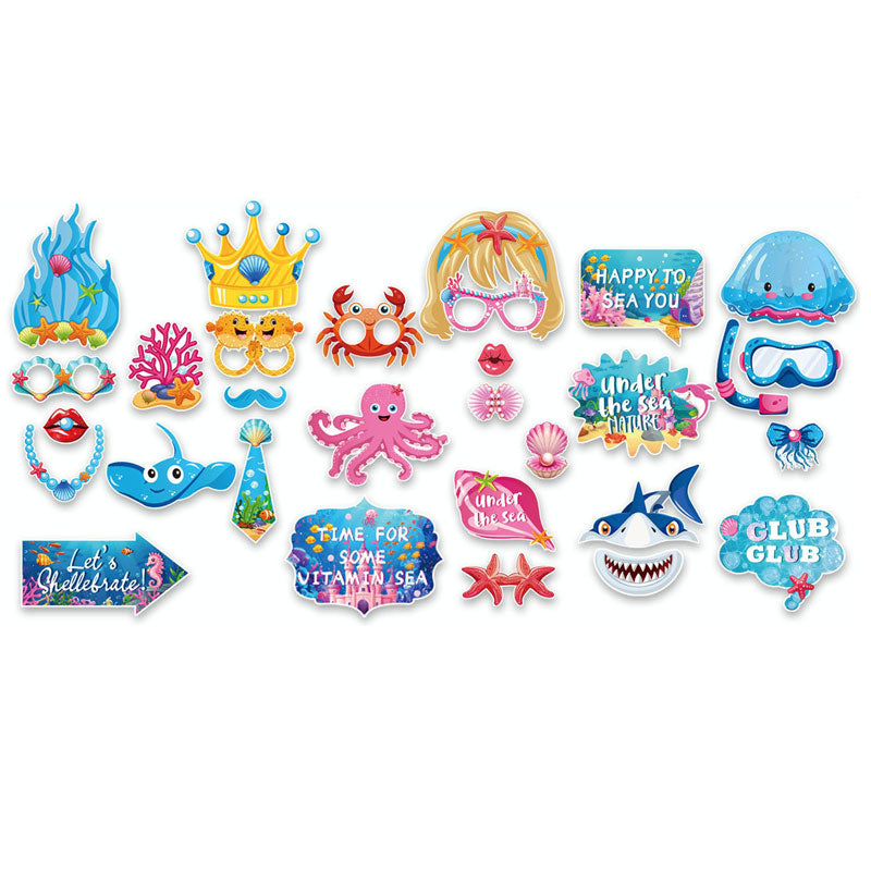 Under the Sea Party Photo Props