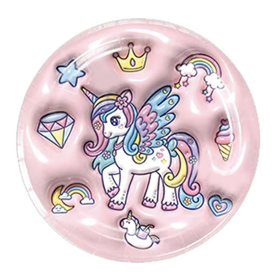 Pretty Unicorn 7" Party Plates (10pc)