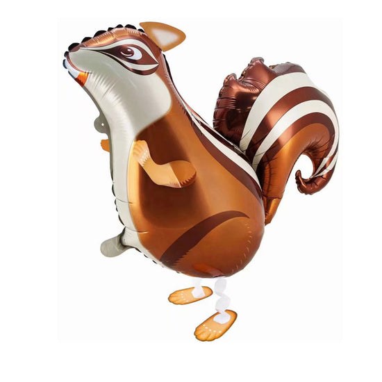 Walking animal Squirrel helium balloon