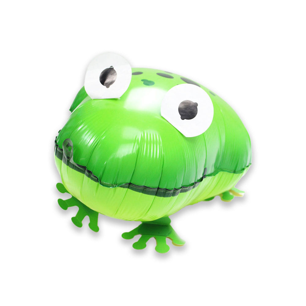 Frog balloon that walks around.