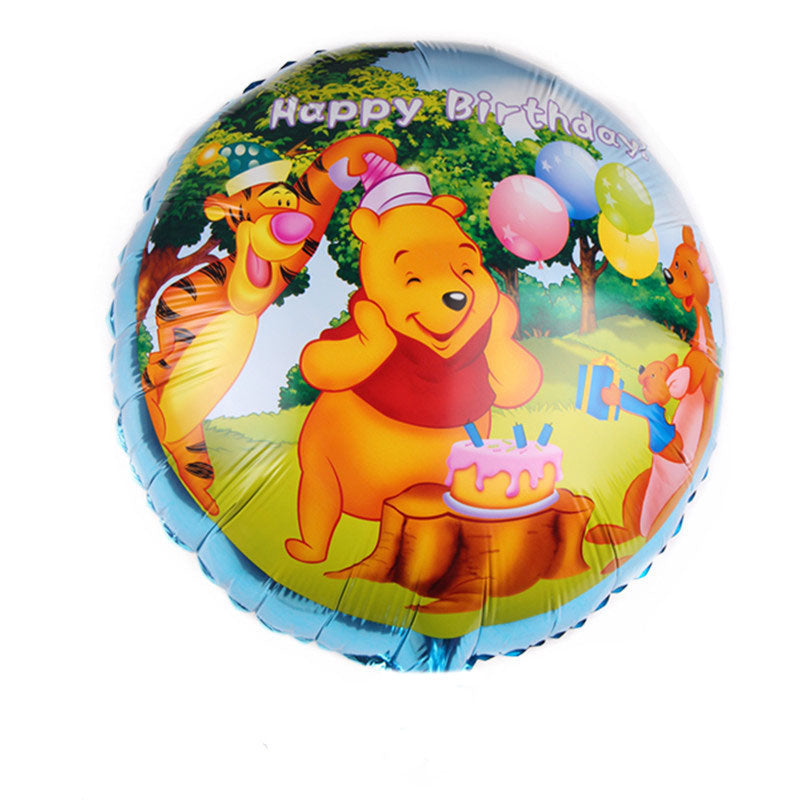 18" Winnie the Pooh Birthday Balloon
