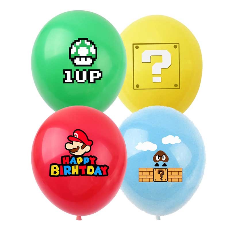 11" Super Mario Latex Balloons (5PC)