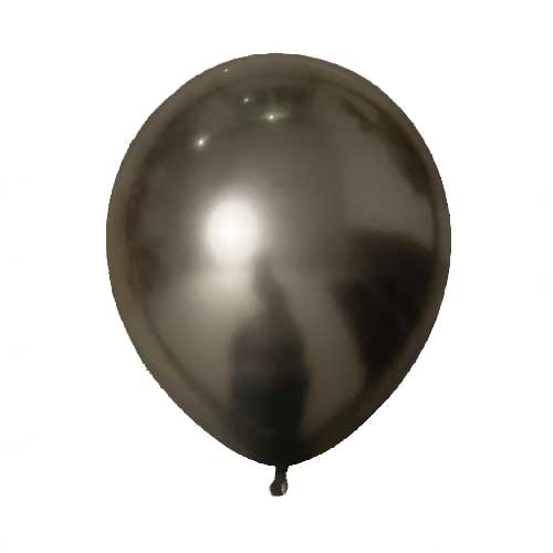 Chrome Black helium grade balloon at wholesale prices.