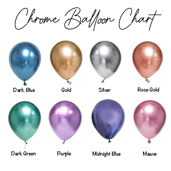 Customised Bubble & Jumbo Number Chrome Latex Balloon Bouquet
