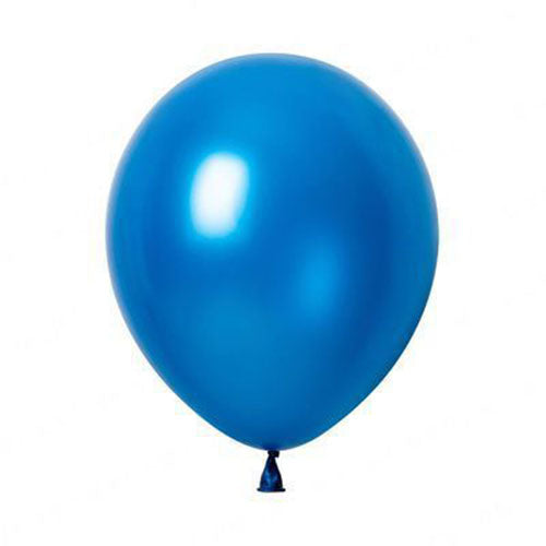 12" Dark Blue Colored Latex Balloon