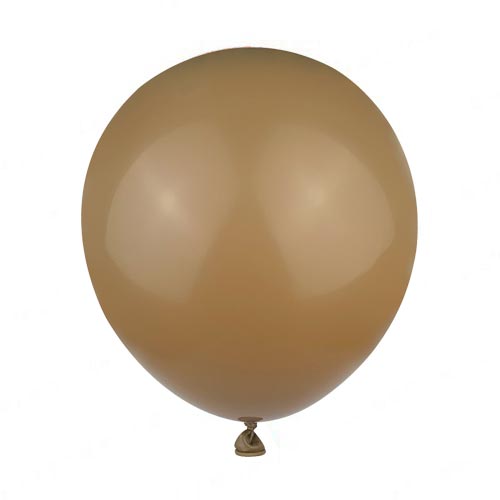 12" Khaki Colored Latex Balloon