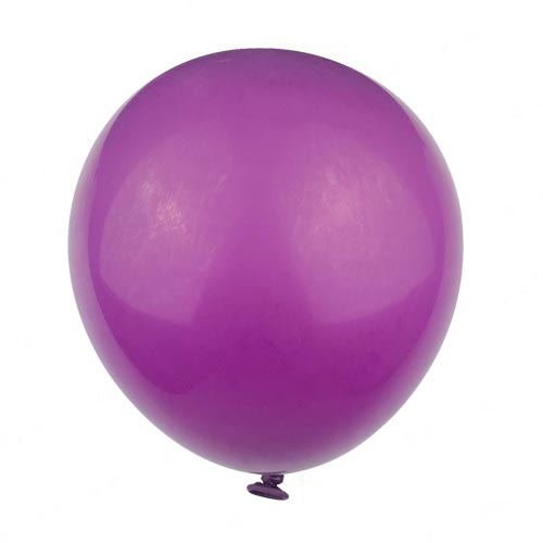 12" Grape Colored Latex Balloon