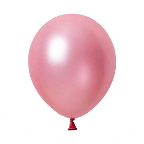 12" Rose Pink Colored Latex Balloon