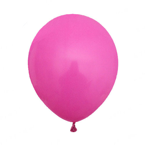 12" Magenta Colored Latex Balloon