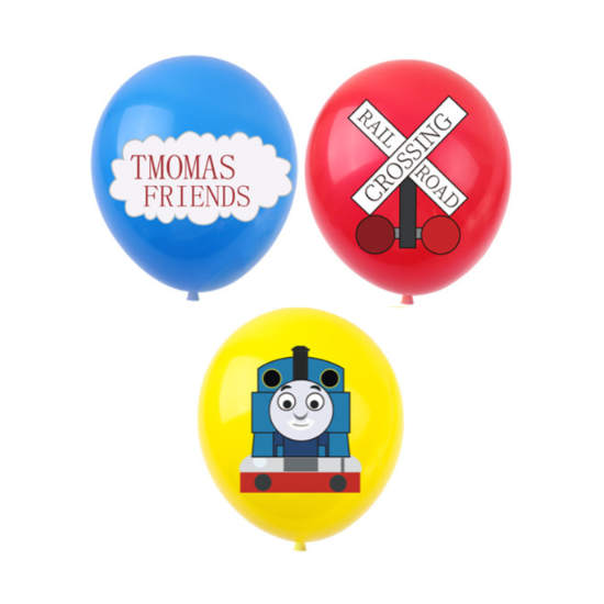 11" Thomas Assorted Latex Balloons (5pcs)