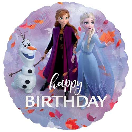 Load image into Gallery viewer, Frozen Happy Birthday Balloon
