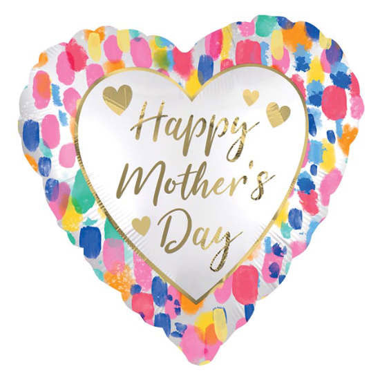 Happy Mother's Day heart shaped balloon for your lovely mother.