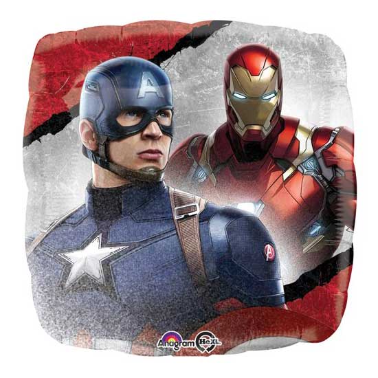 18" Avengers Civil War Balloon