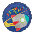Happy Birthday with a blast spaceship helium balloon!