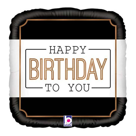 18" Happy Birthday to You Balloon